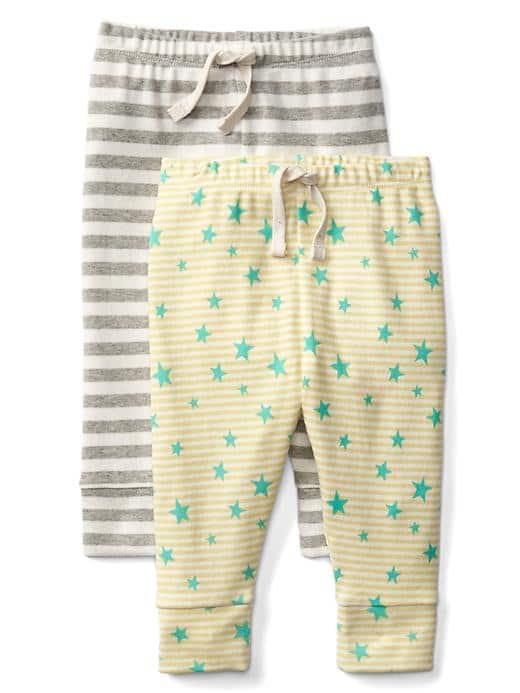 Gap Little Artist Knit Pants 2 Pack - Print