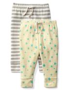 Gap Little Artist Knit Pants 2 Pack - Print