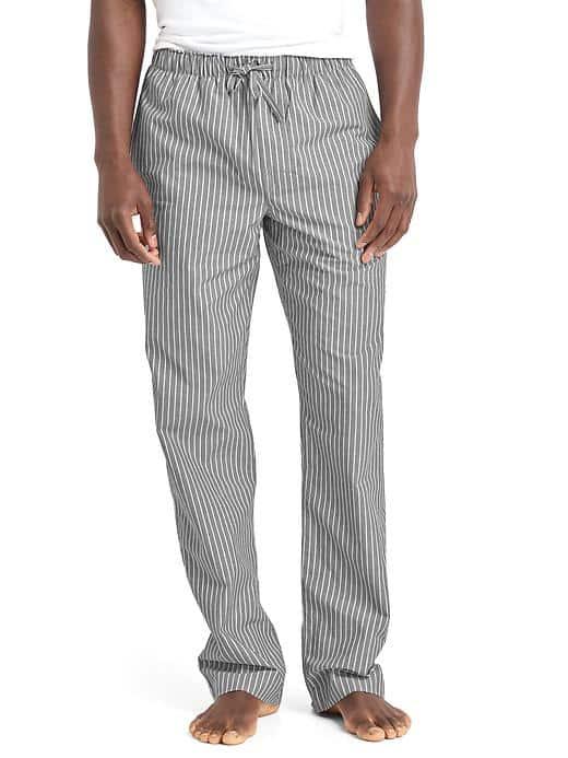 Gap Men Yarn Dyed Pj Pants - Pinstripe