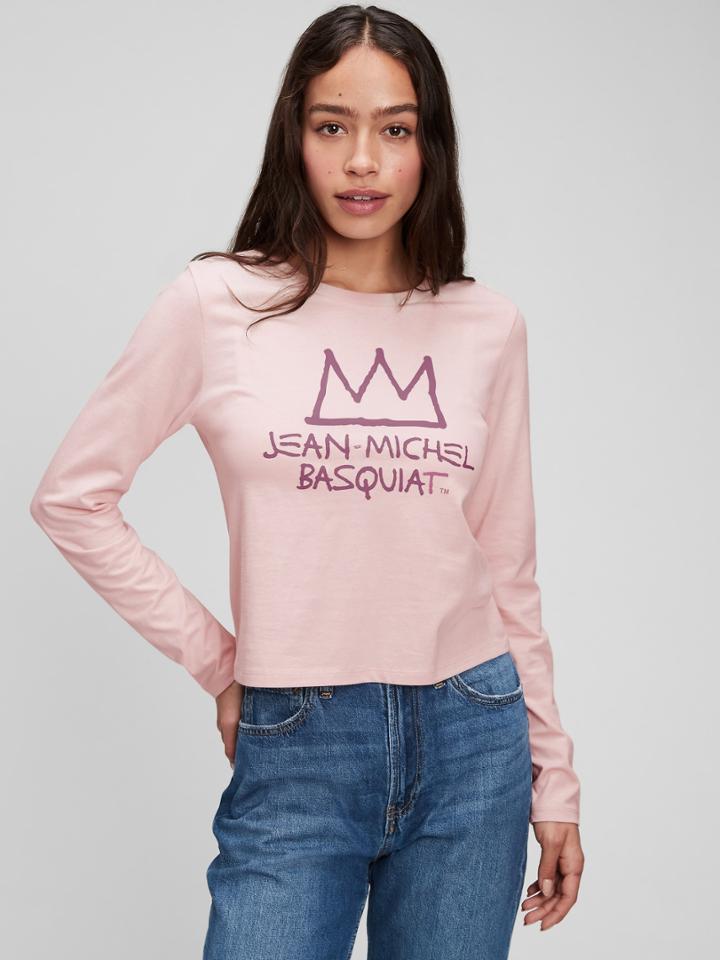 Gap X Jean-michel Basquiat Graphic Long Sleeve T-shirt