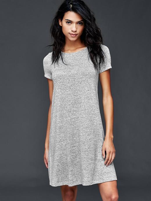 Gap Snit T Shirt Dress - Grey Marle