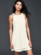 Gap Double Layer Dress - New Off White