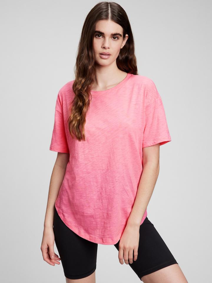 100% Organic Cotton Slub Boyfriend T-shirt