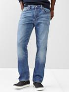 Gap Men 1969 Straight Fit Jeans - Bright Stone Wash