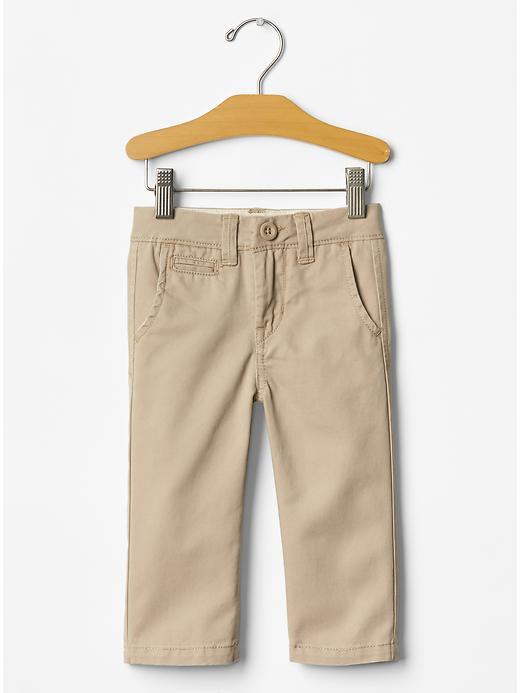 Gap Solid Khakis - Khaki