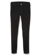 Gap Women Mid Rise Denim Easy Leggings - Solid Black