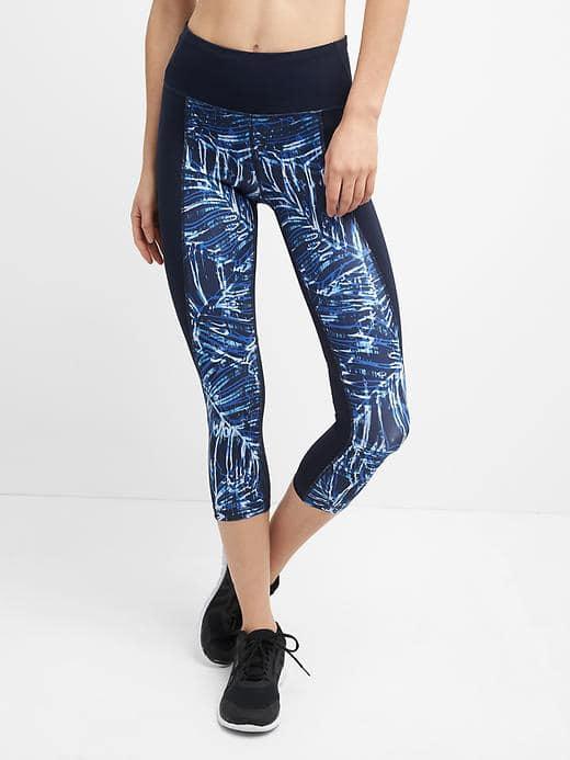 Gap Women Gapfit Sculpt Compression Gfast High Rise Capris - Vintage Palms