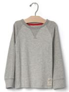 Gap Long Sleeve Baseball Tee - New Heather Grey