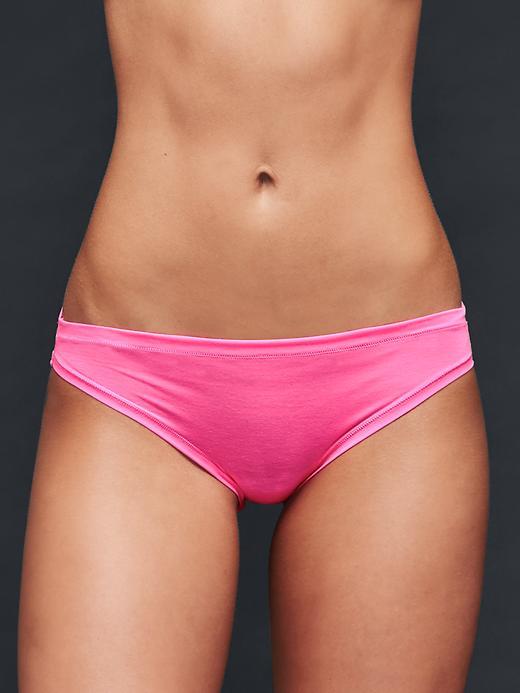 Gap Women Breathe Bikini - Neon Double Pink
