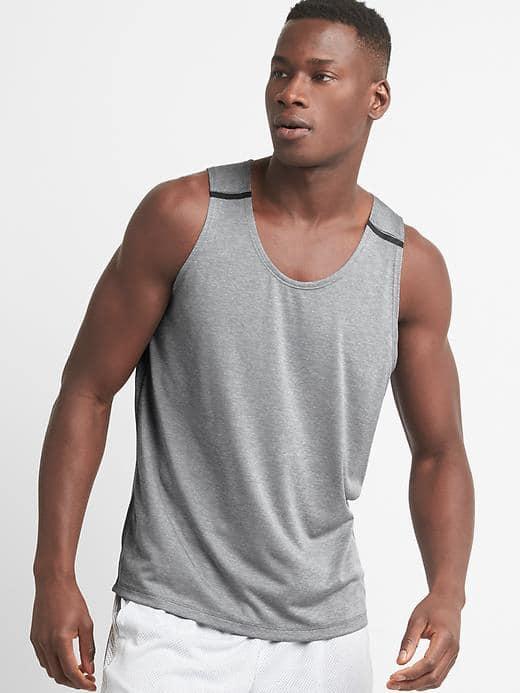 Gap Men Gapfit Tech Tank - Mercury Grey