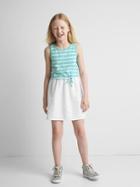 Gap Double Layer Eyelet Dress - Fair Aqua