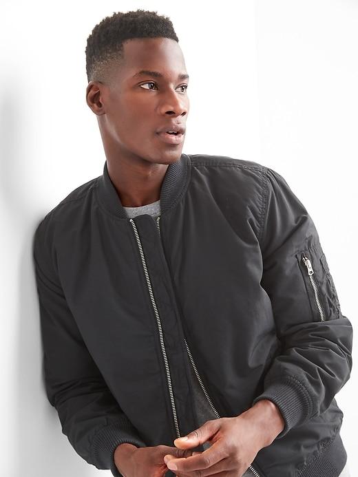 Gap Classic Bomber Jacket - Moonless Night