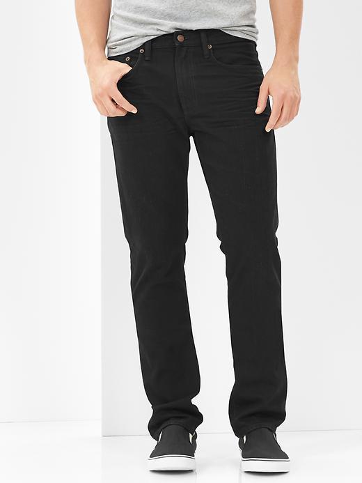 Gap 1969 Slim Fit Jeans Black Wash - Black