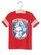 Gap Beethoven Athletic Graphic Tee - Pure Red