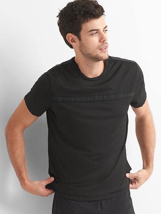 Gap Men Gapfit Aerofast Tee - True Black