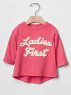 Gap Ladies First Sweatshirt - Sugar Coral