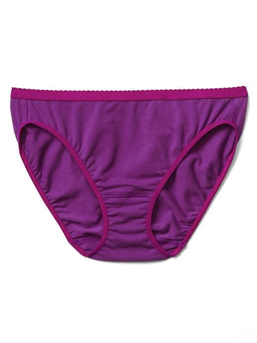 Gap Women High Cut Logo Bikini - Rose