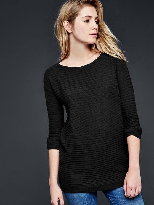 Gap Women Brooklyn Tunic - True Black Knit