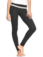 Gap Gapfit Gfast Cotton Leggings - New Charcoal Grey
