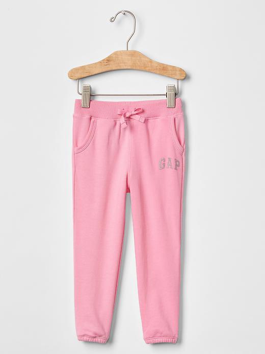 Gap Glitter Logo Sweats - Neon Impulsive Pink