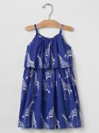 Gap Giraffe Two Piece Dress - Matisse Blue