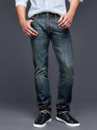 Gap Men 1969 Straight Fit Jeans Tinted Vintage Wash - Tinted Vintage