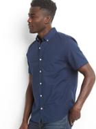 Gap Oxford Slim Fit Shirt - Tapestry Navy