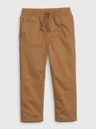Toddler Lined Khakis With Washwell
