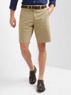 Gap Vintage Wash Stretch Shorts 10 - Iconic Khaki