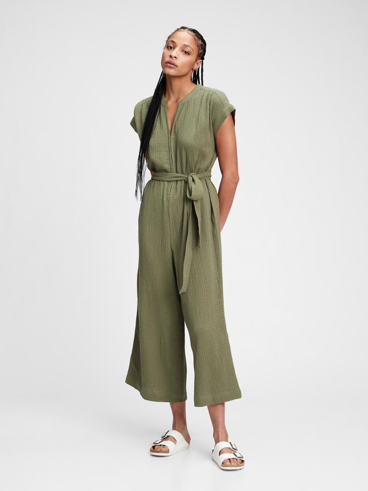 Gauze Jumpsuit