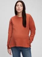 Maternity Side-zip Nursing Sweatshirt