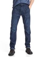 Gap Men Technical Slim Utility Jeans - Indigo Denim