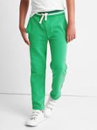 Gap Slim Fleece Sweats - Parrot Green