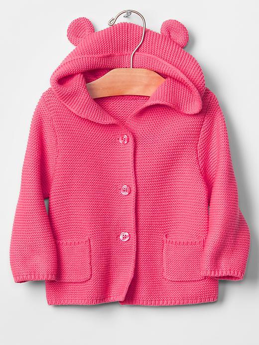 Gap Bear Sweater Hoodie - Sugar Coral