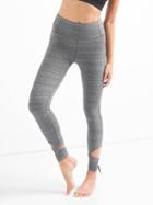 Gap Women Gfast High Waist Barre Leggings - Medium Heather