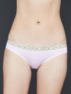 Gap Women Contrast Trim Teeny Bikini - Whitened Lilac 642
