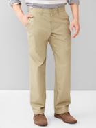 Gap Men The New Khaki Relaxed Fit - Chino Academy