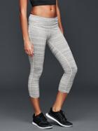 Gap Women Gapfit Gfast Cotton Capris - Light Grey Marle