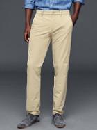 Gap Men Performance Khaki Slim Fit - Iconic Khaki