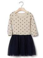 Gap Starry Tutu Dress - Navy