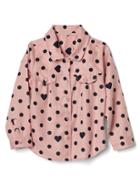 Gap Heart And Dots Shirt - Hearts