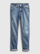 Kids Distressed Girlfriend Jeans With Washwell3