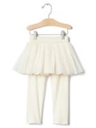 Gap Tulle Skirt Legging Duo - Ivory Frost