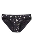 Gap Women Stretch Cotton Low Rise Bikini - Cherries Dark Indigo