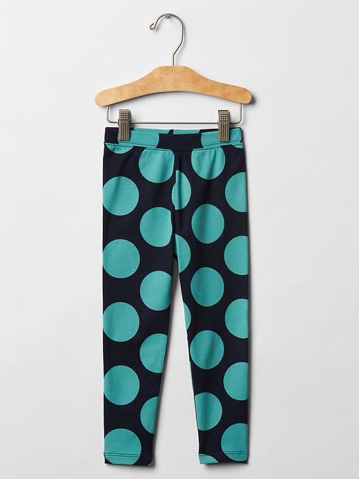Gap Classic Leggings - Green Dot