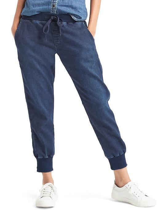Gap Women 1969 Denim Joggers - Rinse
