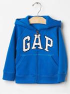 Gap Logo Raglan Hoodie - Blue Streak