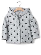 Gap Coldcontrol Max Quilted Jacket - Dot Print