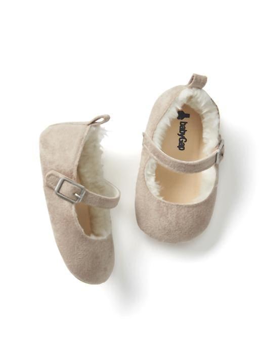 Gap Cozy Mary Janes - Khaki