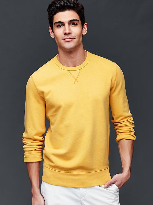 Gap Men Crew Sweatshirt - Golden